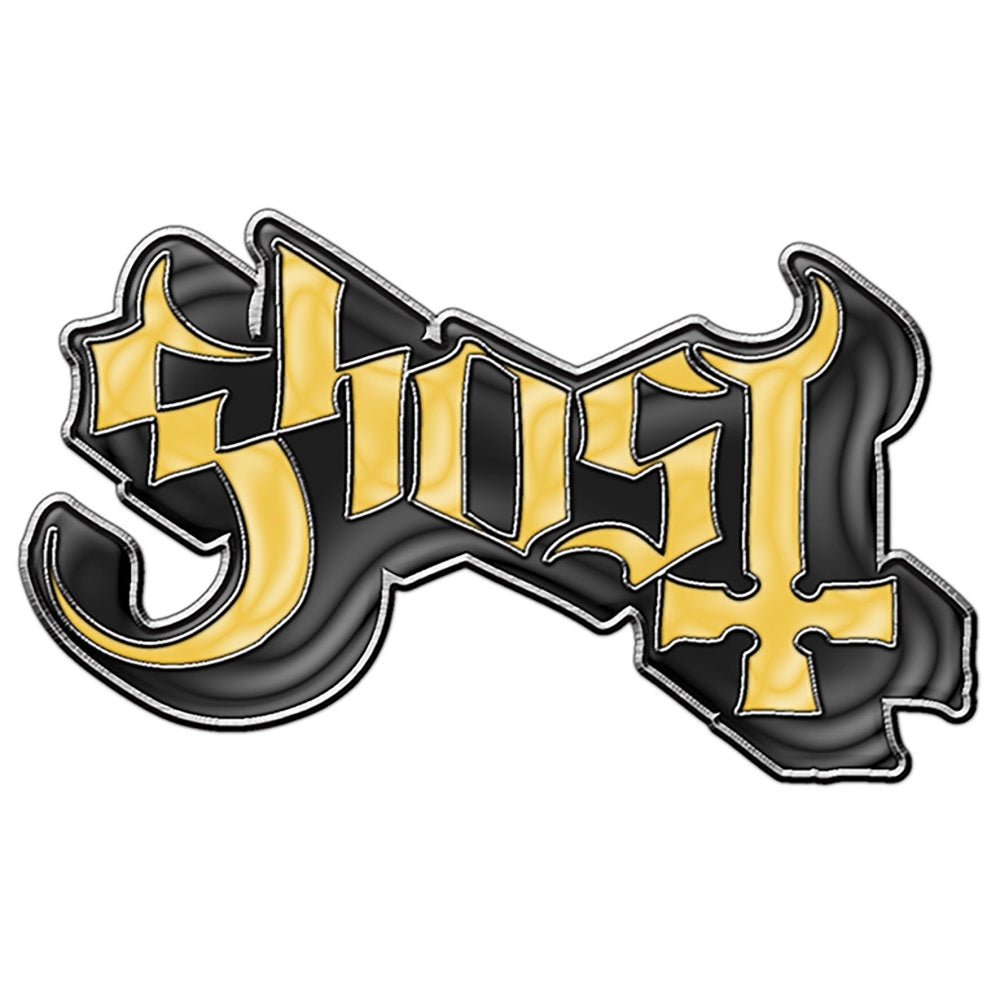 GHOST ゴースト - Logo / メタル・ピンバッジ / バッジ - PGS